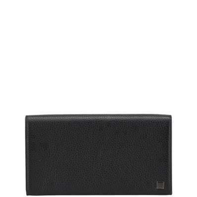 ダンヒル ロゴ 長財布 ブラック レザー レディース Dunhill 【中古】