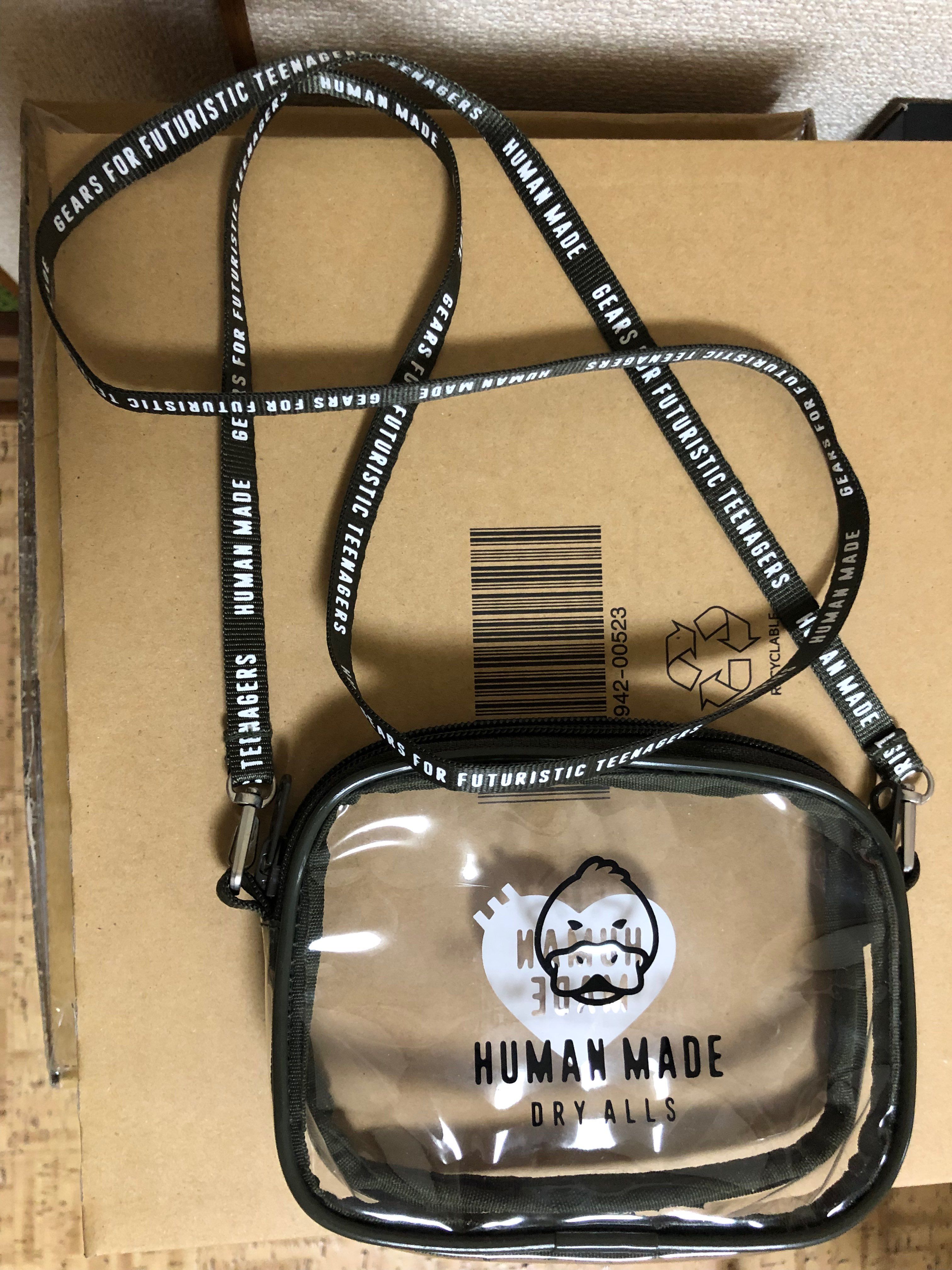 HUMAN MADE PVC POUCH SMALL "Clear"