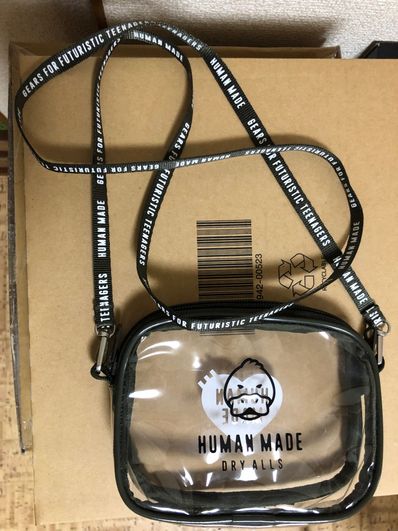 HUMAN MADE PVC POUCH SMALL "Clear"