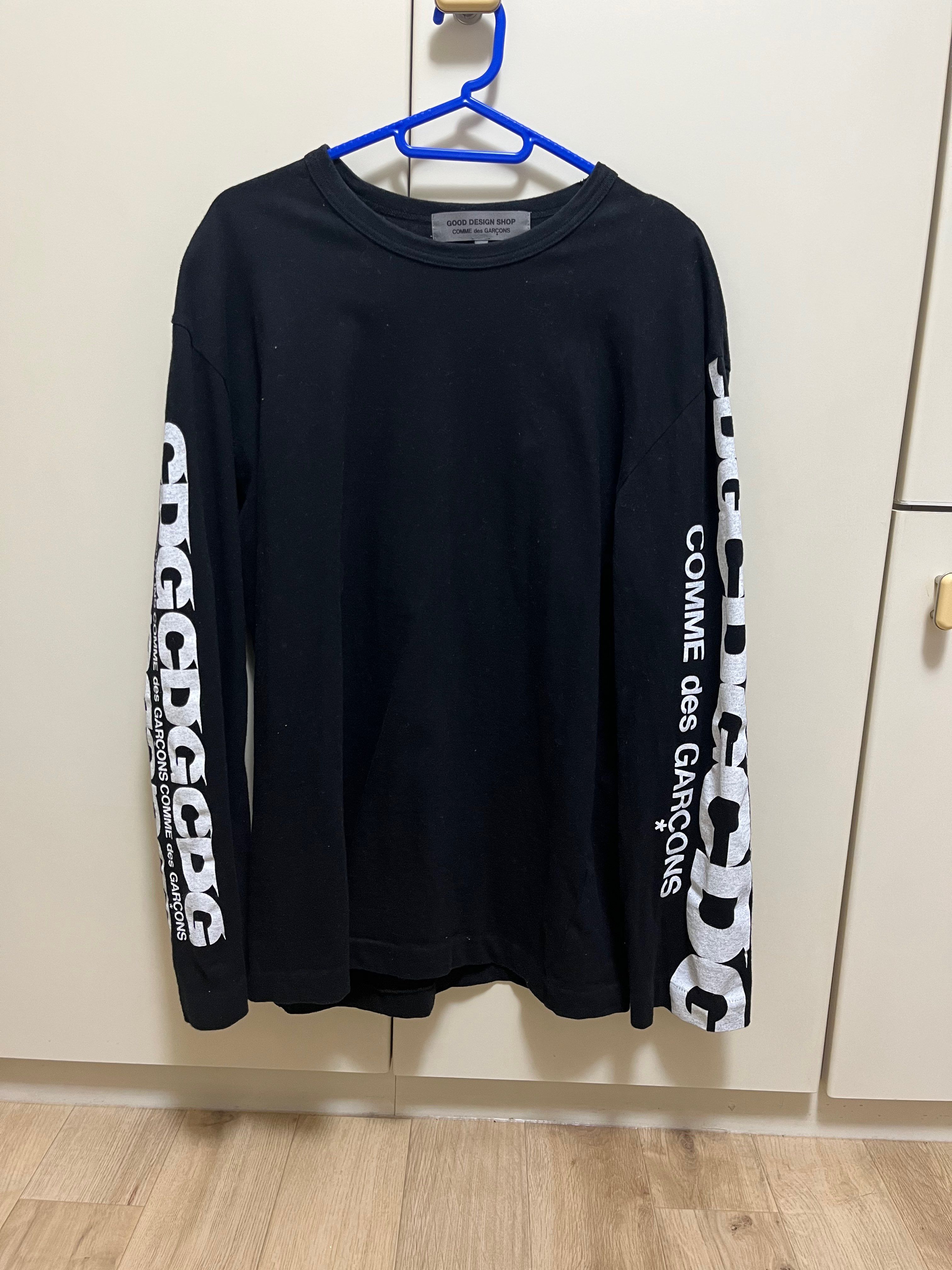 Comme des Garçons LONG SLEEVE T-SHIRT2 "Black"