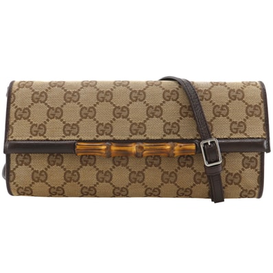 グッチ バンブー 2WAYクラッチ 117594 レディースショルダーバッグ