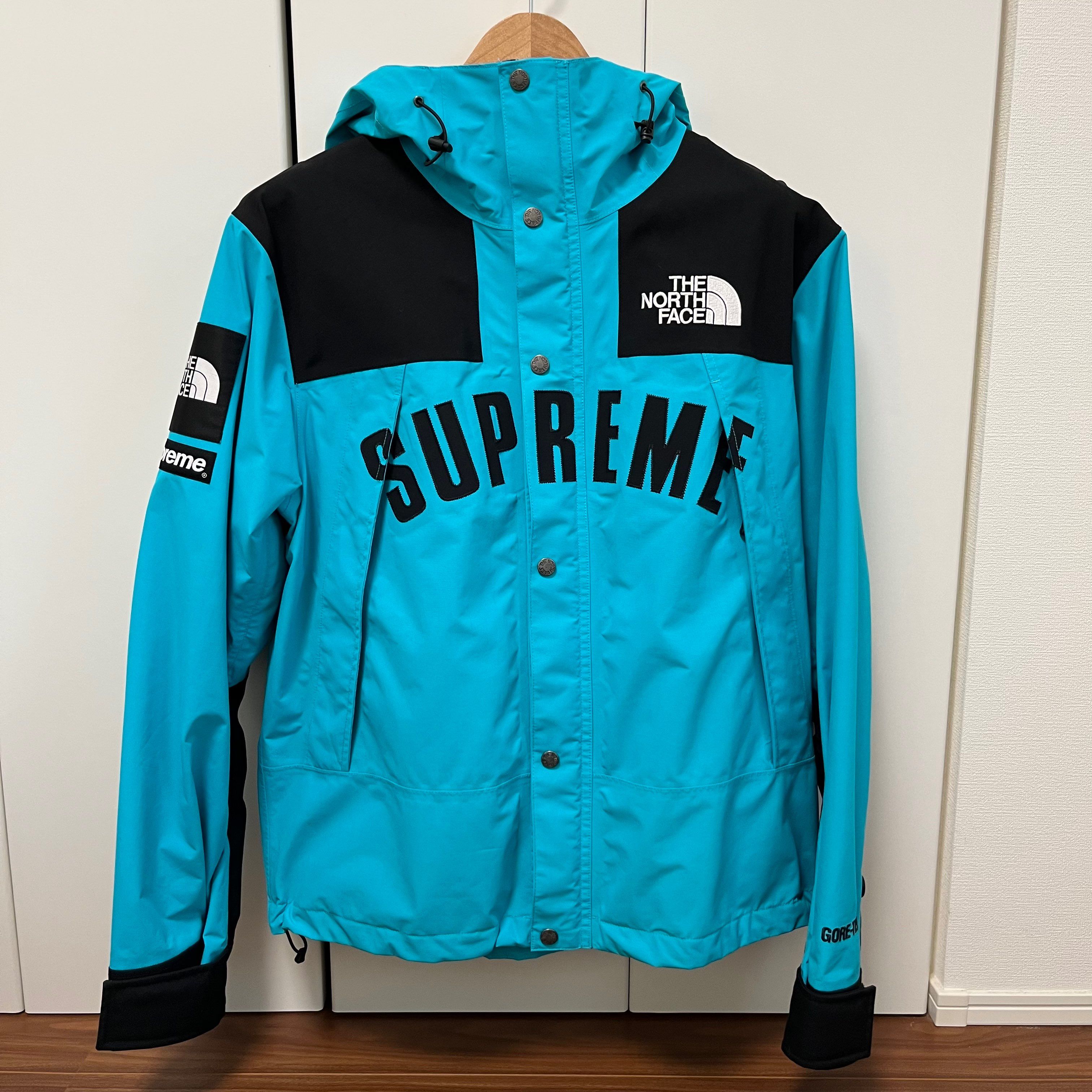 Supreme x The North Face Arc Logo Mountain Parka "Blue"