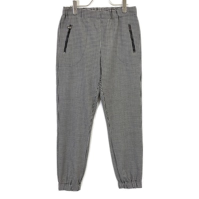 ウールリッチ WWPAN1212 ブラック ギンガムチェック パンツ XS
