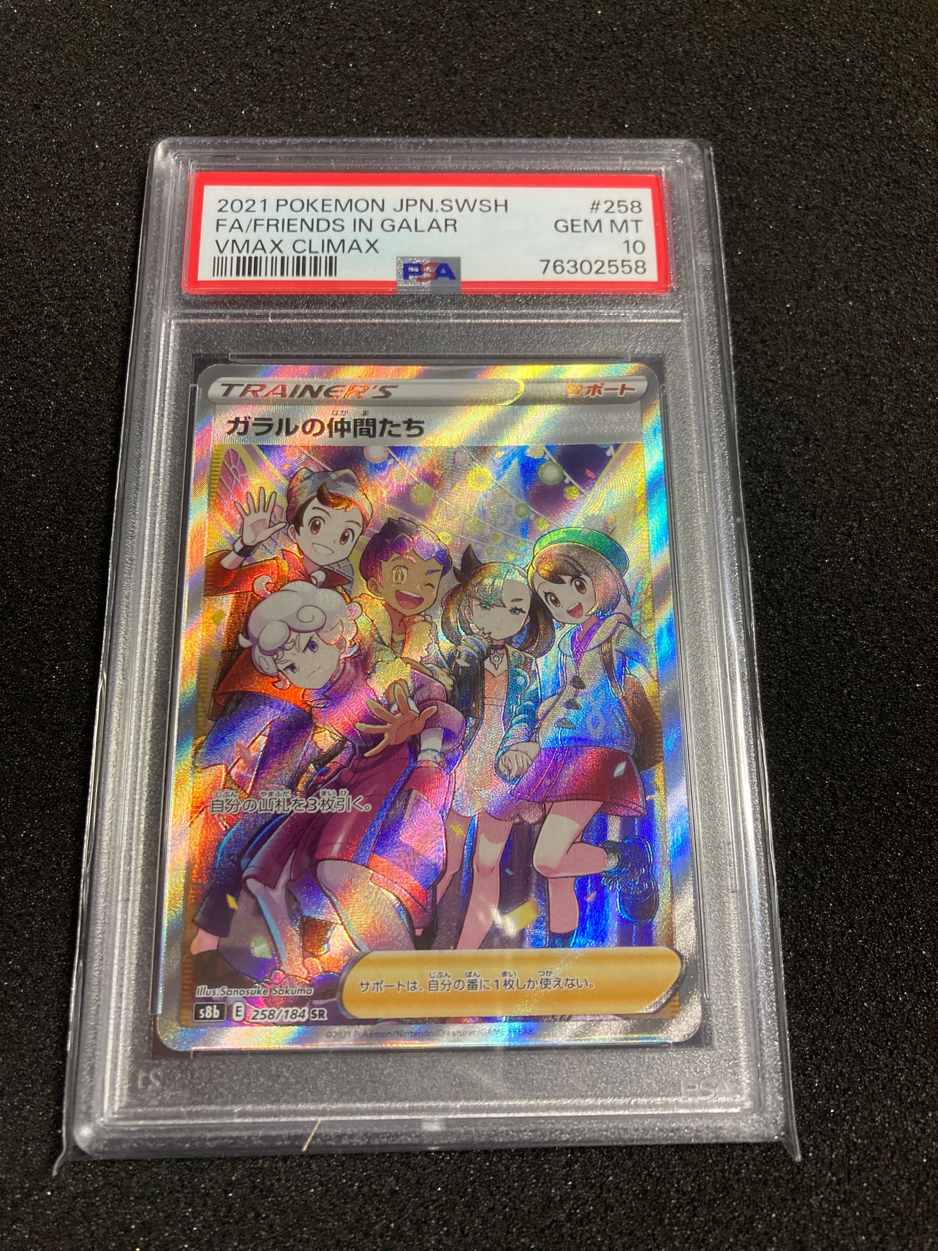 ガラルの仲間たち SR[S8b 258/184](ハイクラスパック「VMAXクライマックス」)