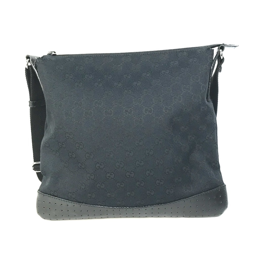 グッチ GUCCI 145857 GG カバン ショルダーバッグ GGキャンバス ブラック