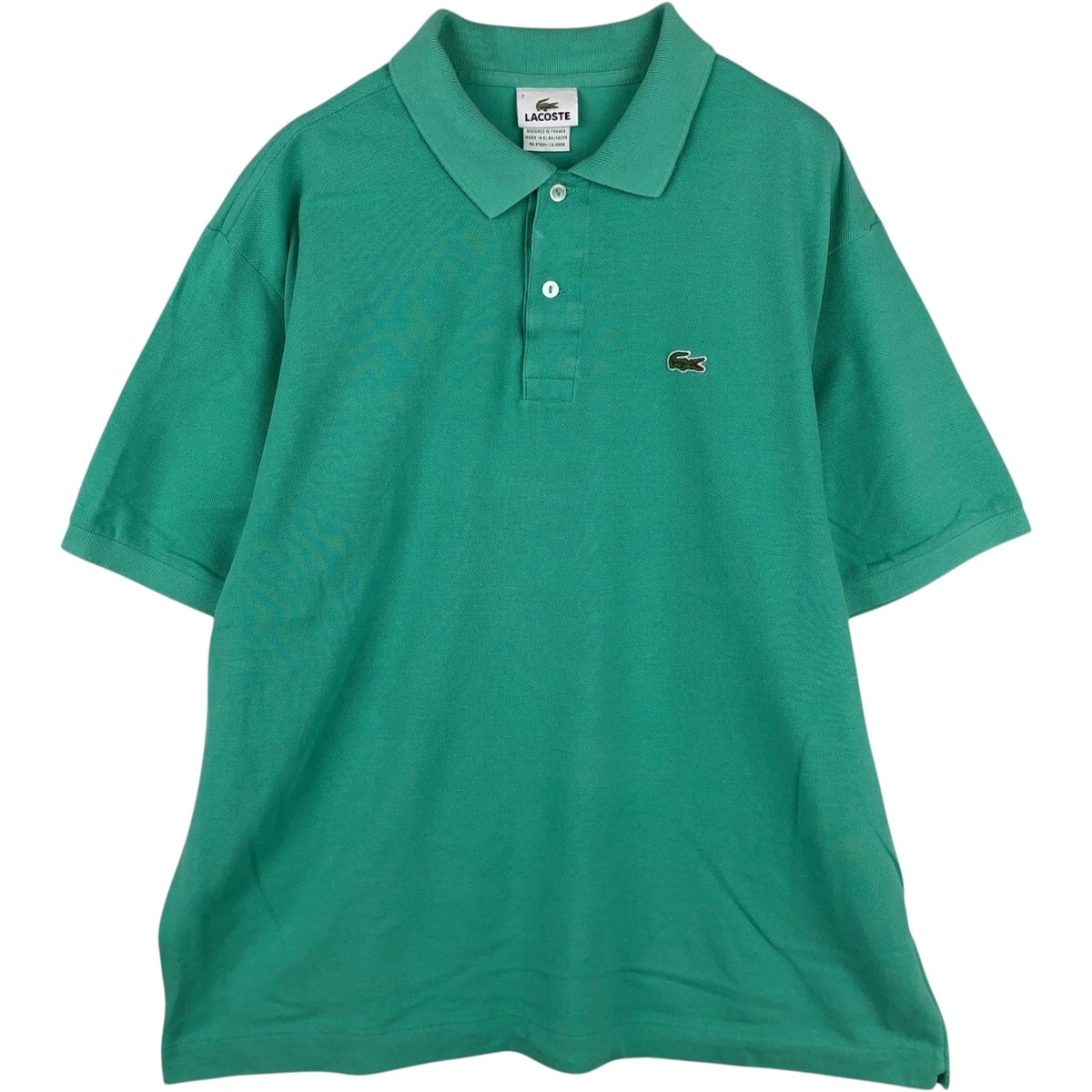 古着 90年代 ラコステ LACOSTE DESIGNED IN FRANCE 半袖 ポロシャツ 7 メンズXXL相当 ヴィンテージ/eaa635174