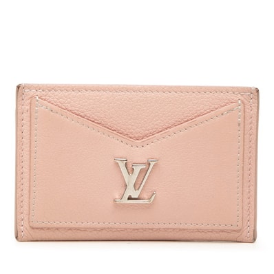 ルイ ヴィトン ポルト カルト ロックミー カードケース M68610 ローズバレリーヌ ピンク レザー レディース LOUIS VUITTON 【中古】