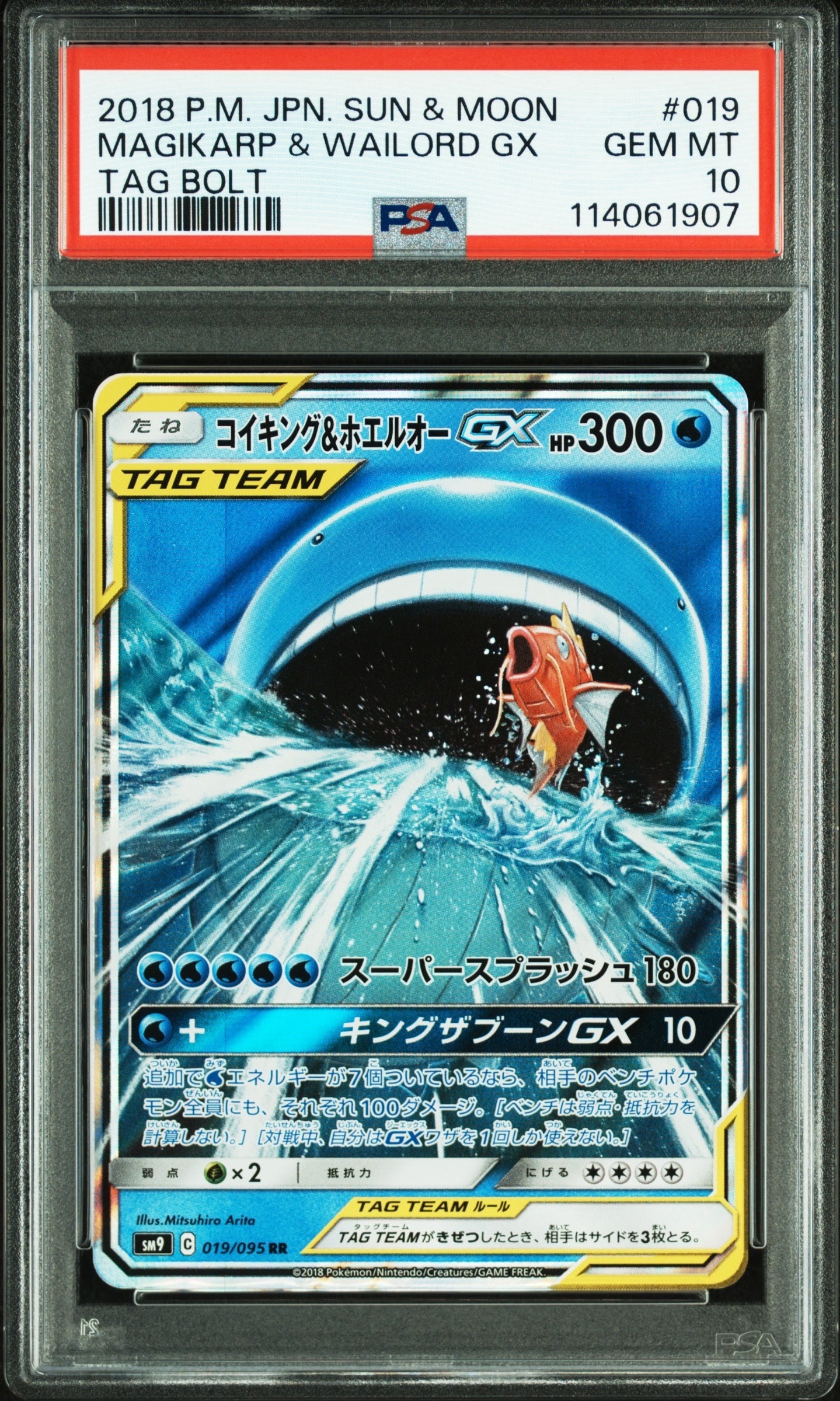 コイキング&ホエルオーGX RR [SM9 019/095](拡張パック「タッグボルト」)