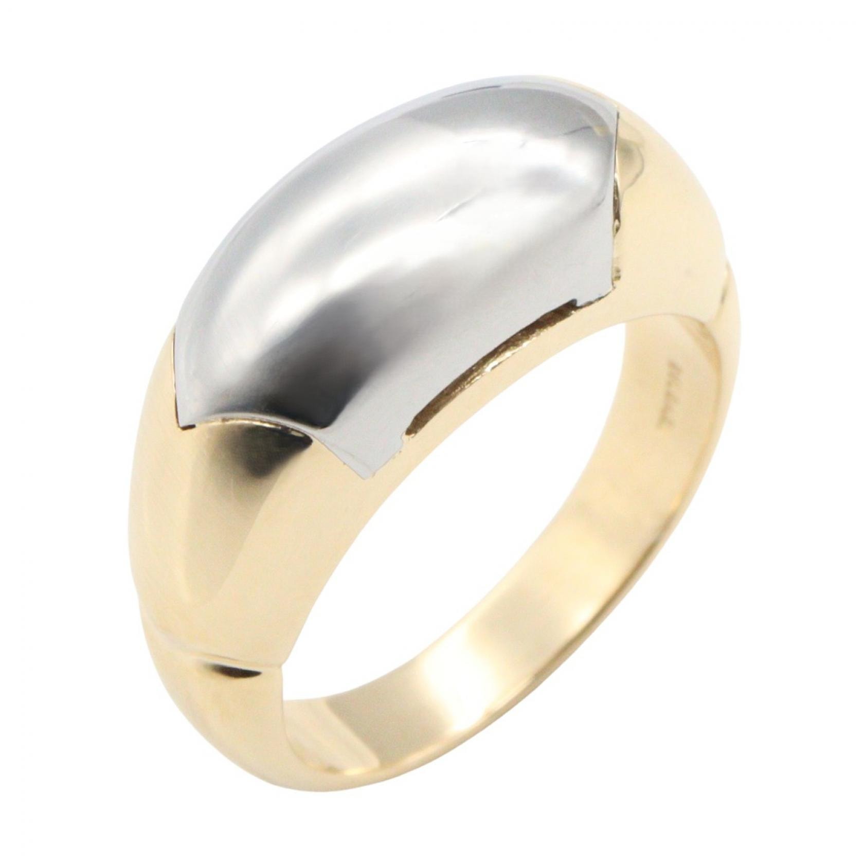 ブルガリ BVLGARI チェルタウラ リング リング・指輪 ジュエリー K18WG(ホワイトゴールド) K18(イエローゴールド) レディース シルバー系 / ゴールド系 【中古】