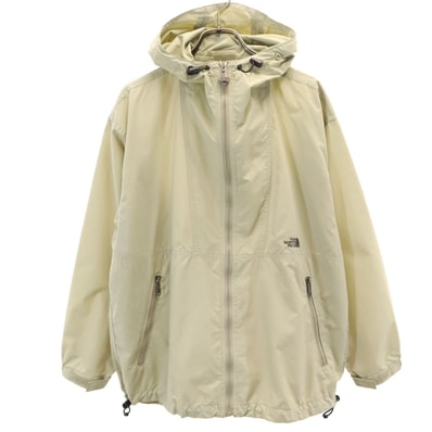 THE NORTH FACE ノースフェイス オールド コンパクト ジャケット S グレージュ NP-2311 アウトドア 収納袋付き
