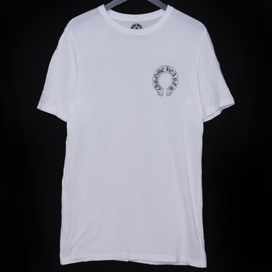 CHROME HEARTS オールド スクロールラベル ホースシューポケットTシャツ