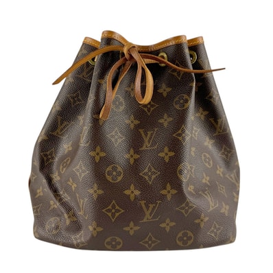 ルイ ヴィトン LOUIS VUITTON ショルダーバッグ モノグラム プチノエ モノグラムキャンバス ブラウン ゴールド レディース M42226【中古】 z9378