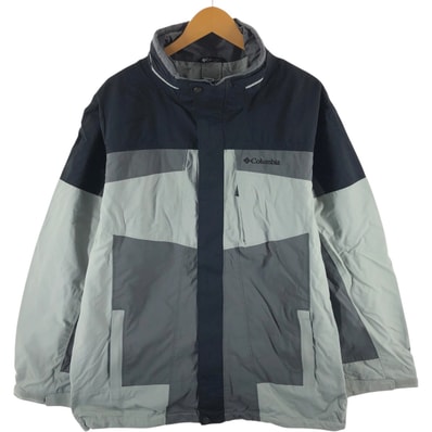 古着 00年代 コロンビア Columbia BUGABOO バガブー OMNI-TECH オムニテック マウンテンジャケット シェルジャケット メンズL相当/eaa521719