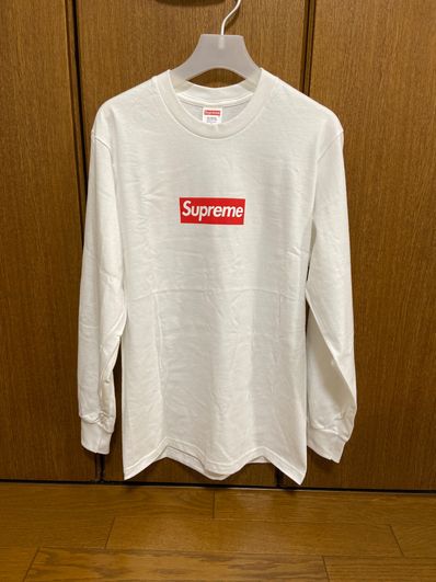 Supreme Box Logo L/S Tee "White"
