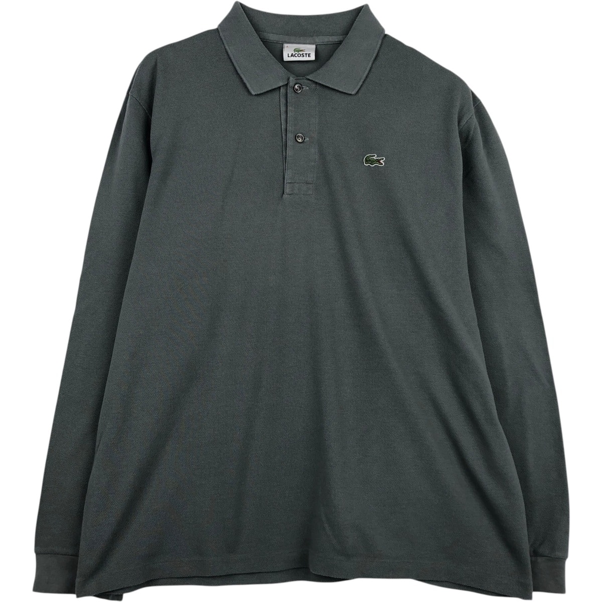 古着 ラコステ LACOSTE ワンポイント 長袖 ポロシャツ 6 メンズXL相当/eaa631860