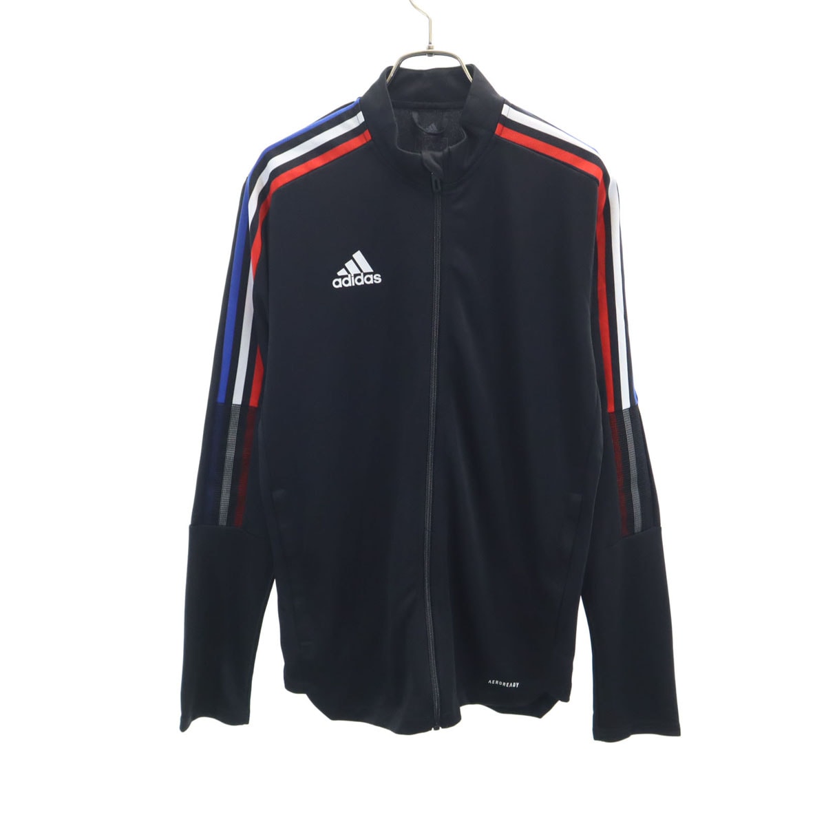 美品 adidas アディダス トラックジャケット M ブラック ジャージ