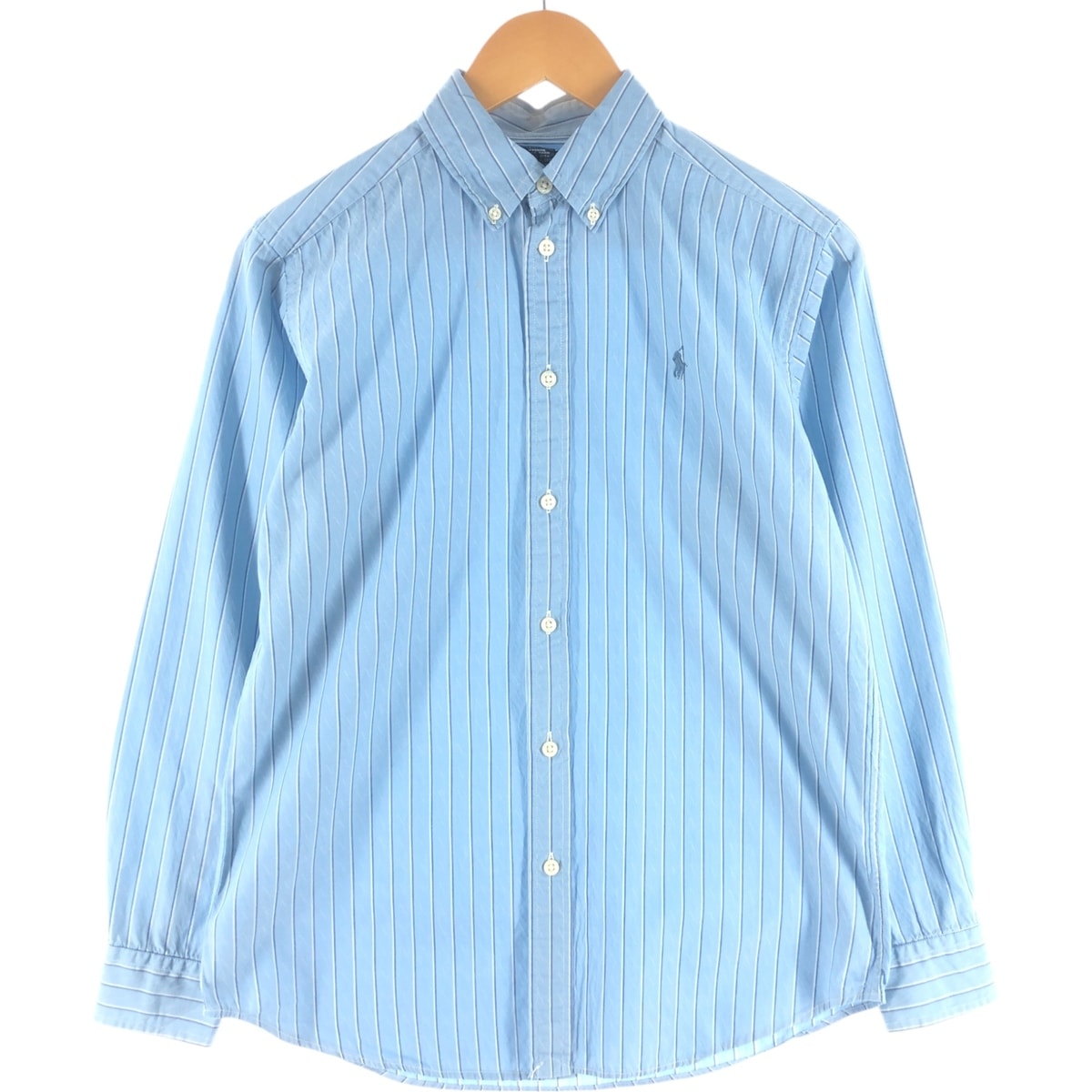 古着 ラルフローレン Ralph Lauren 長袖 ボタンダウンストライプシャツ レディースL相当/eaa524958
