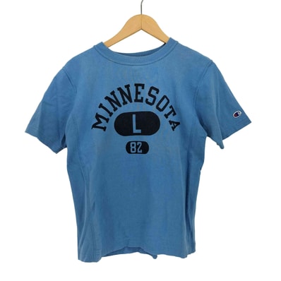 3段プリント 袖刺繍 MINNESOTA REVERSE WEAVE T-SHIRT ミネソタ リバースウィーブ Tシャツ【1139609949348】