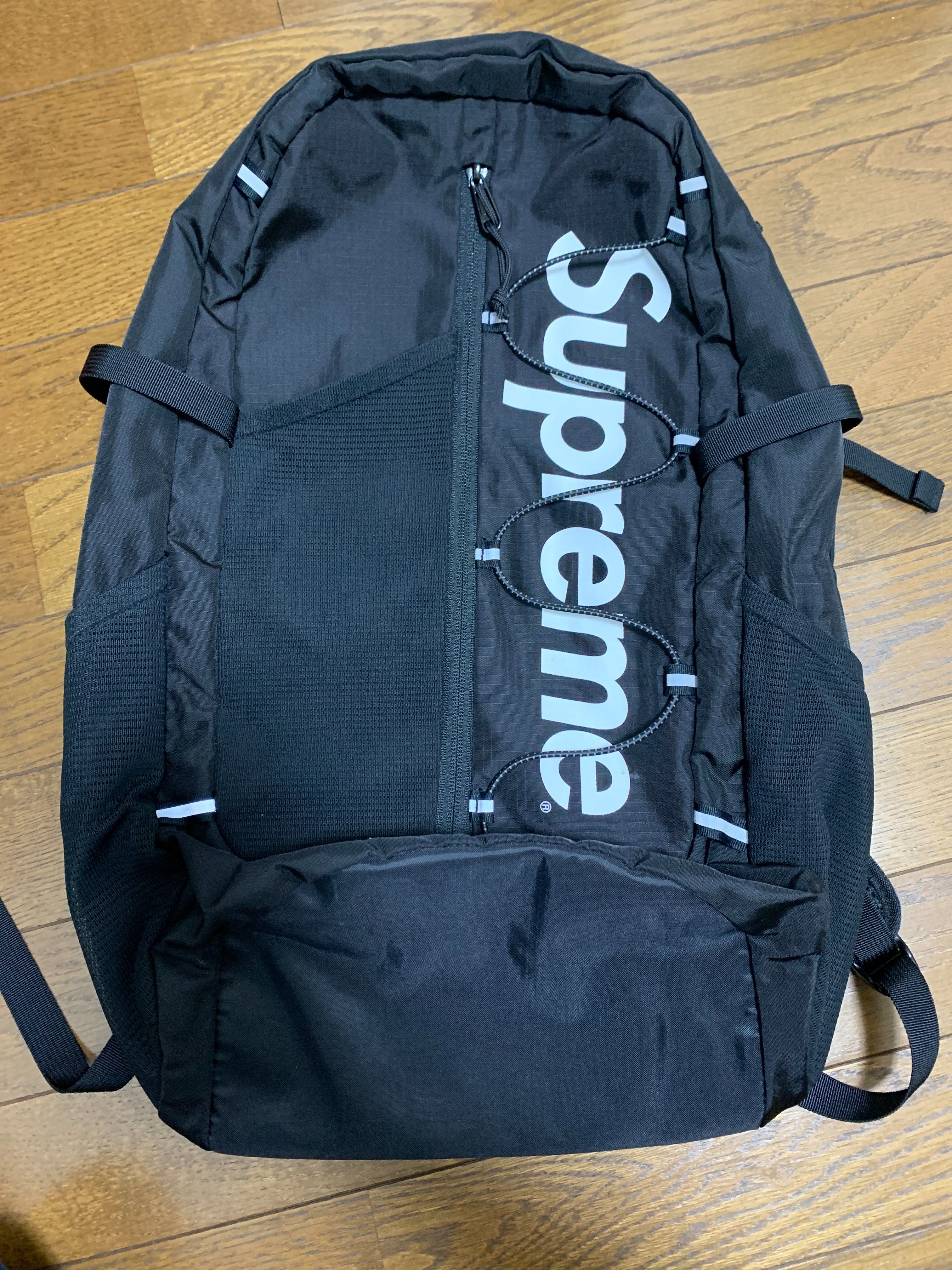 Supreme 2017SS Backpack "Black"