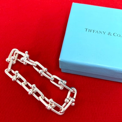TIFFANY&Co. ティファニー ハードウェア ラージリンク 16コマ ブレスレット シルバー925 ブレスレット シルバー
23076