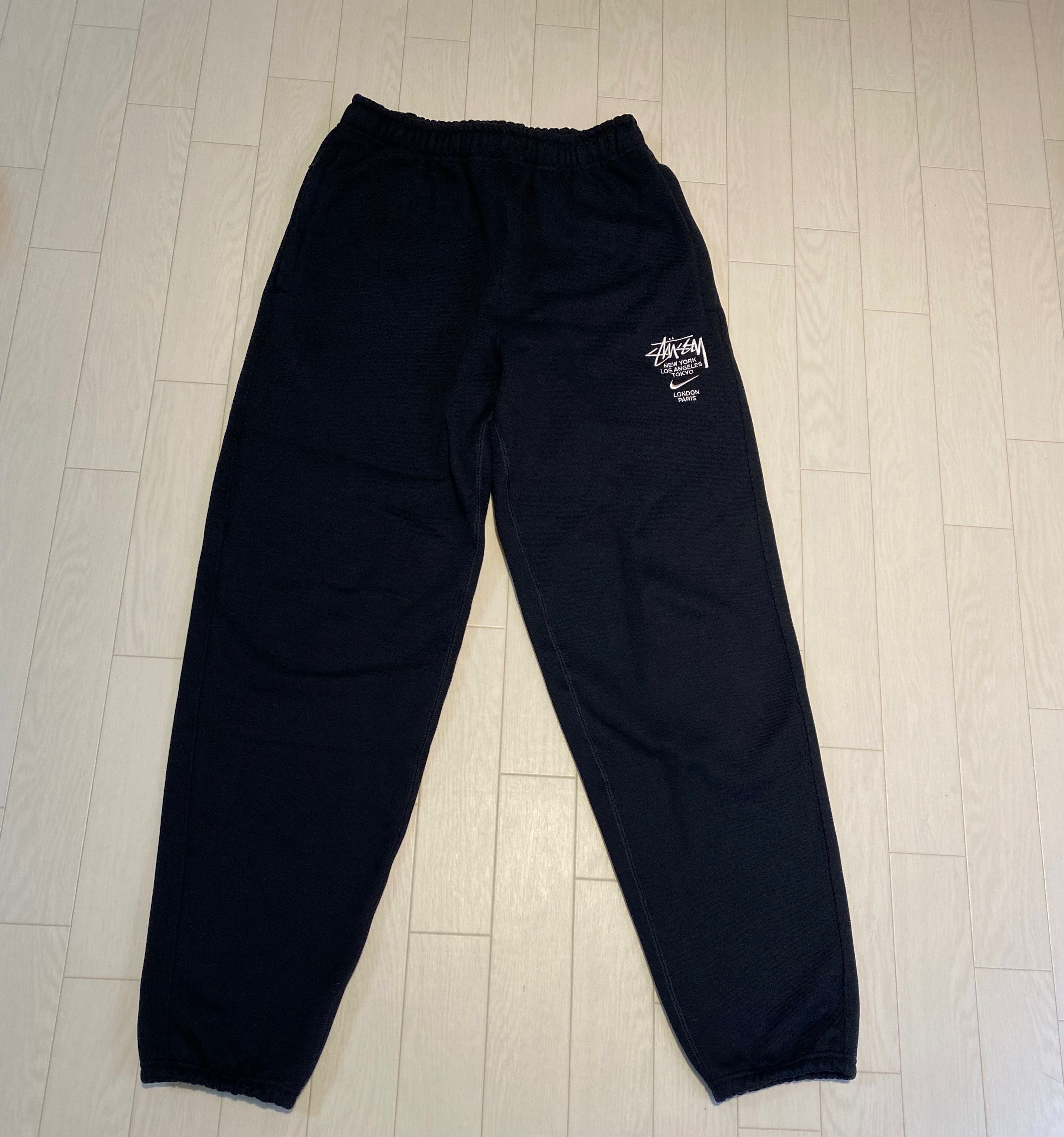 Nike x Stussy International Sweatpants (US Size) "Black" DC4227-010