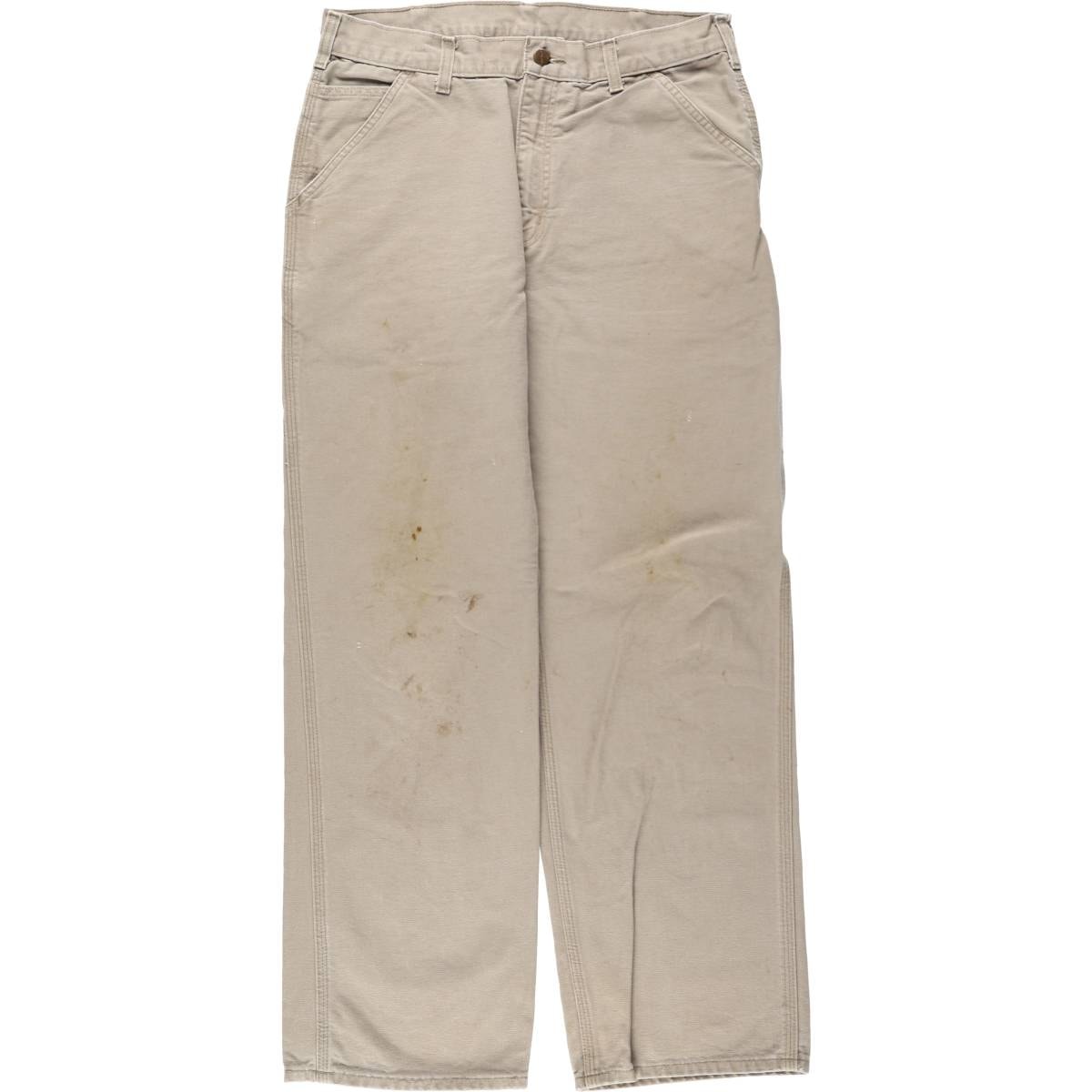 古着 カーハート Carhartt Original Dungaree Fit ダックペインターパンツ メンズw32相当/eaa664777