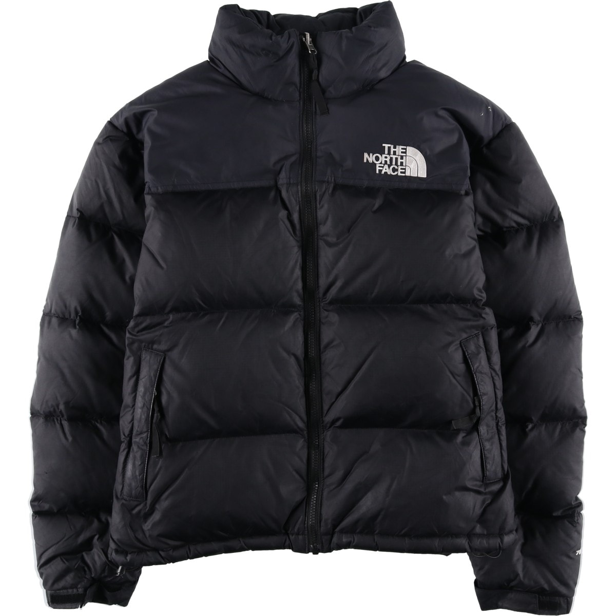 古着 ザノースフェイス THE NORTH FACE ヌプシジャケット 700フィルパワー リップストップ ダウンジャケット メンズM相当/eaa597320