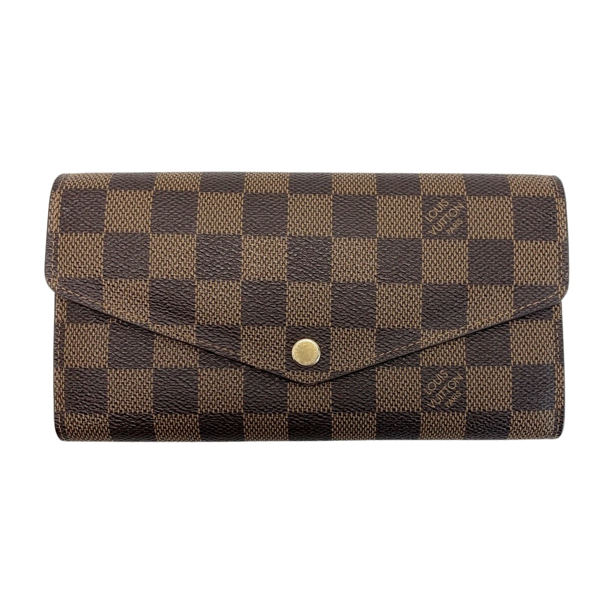 ☆☆LOUIS VUITTON ルイヴィトン ダミエ ポルトフォイユ・サラ N63209 ブラウン 長財布