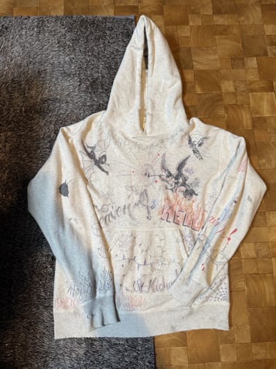 SAINT Mxxxxxx x Dr.Woo HOODIE "Grey"