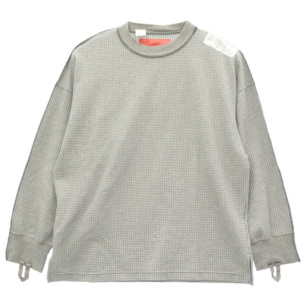 N.HOOLYWOOD エヌハリウッド スウェット 21SS 9211-CS08-032 CREW NECK SWEAT SHIRT ミルスペック クルーネック スウェット グレー系 M【中古】