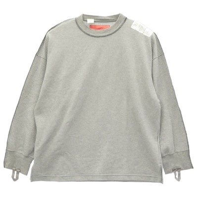 N.HOOLYWOOD エヌハリウッド スウェット 21SS 9211-CS08-032 CREW NECK SWEAT SHIRT ミルスペック クルーネック スウェット グレー系 M【中古】