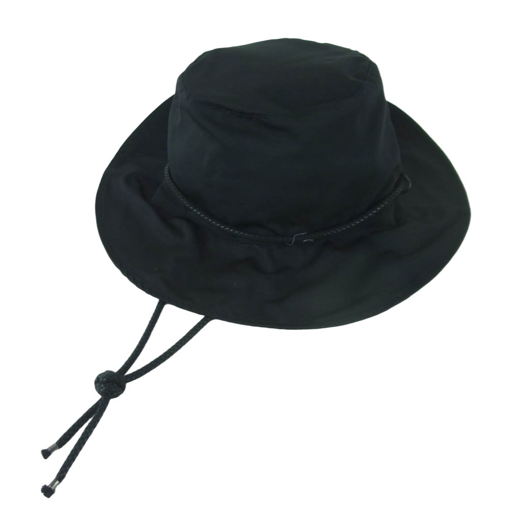KIJIMA TAKAYUKI キジマタカユキ W-201137 Safari Hat サファリ ハット コード付き 帽子 ブラック系 1【中古】