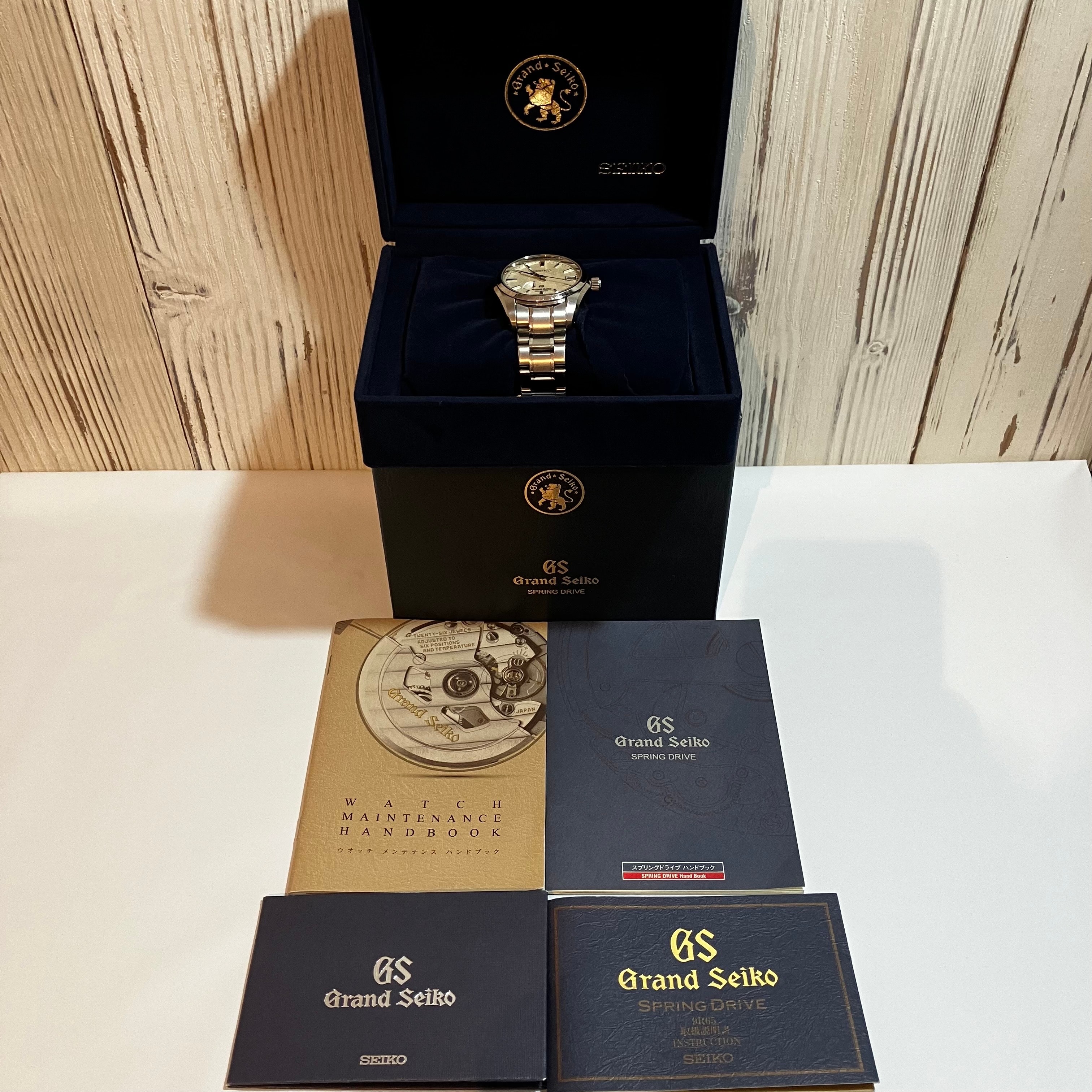 SEIKO Grand Seiko 9R65-0AE0 時計 付属一式　保証書