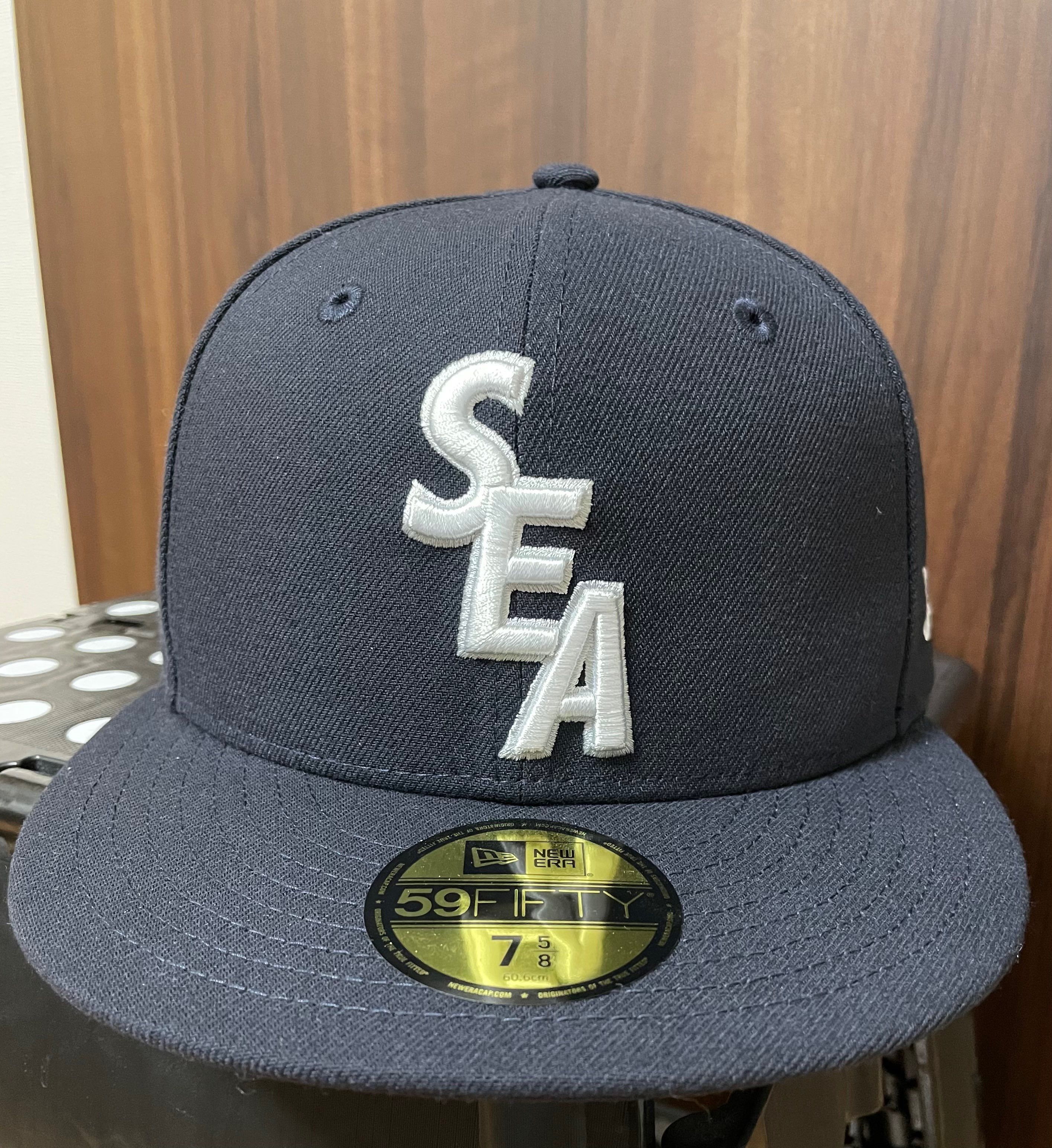 New Era x WIND AND SEA 59 Fifty Cap "Navy"
