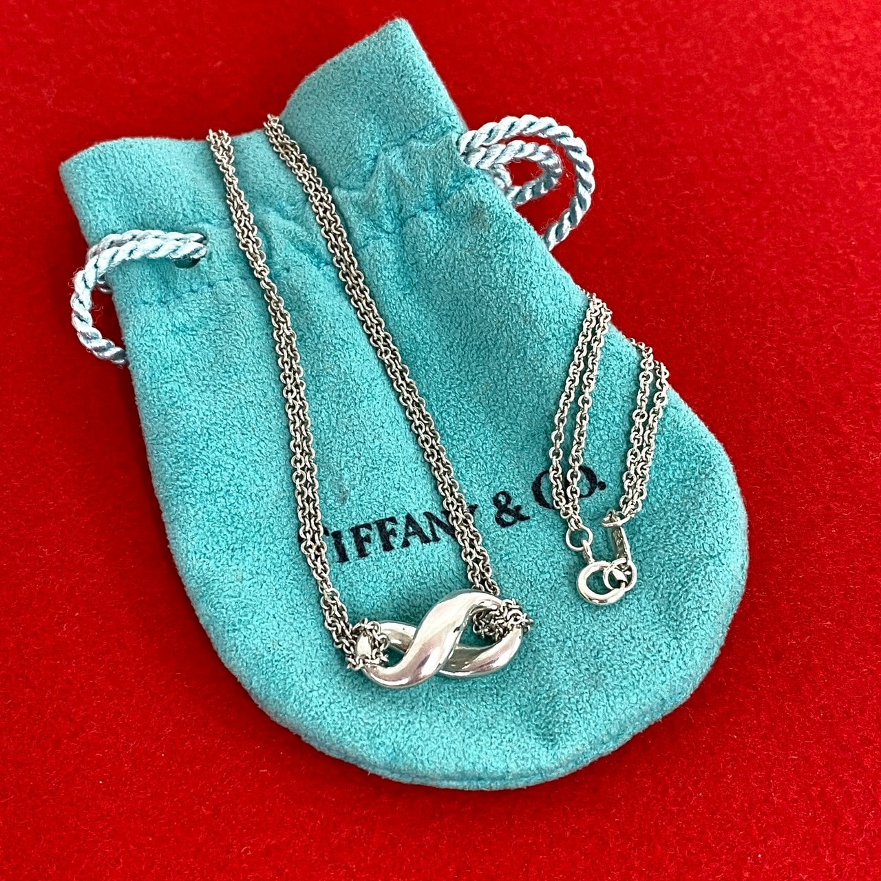 TIFFANY&Co. ティファニー インフィニティ ネックレス シルバー925 ネックレス シルバー
26538