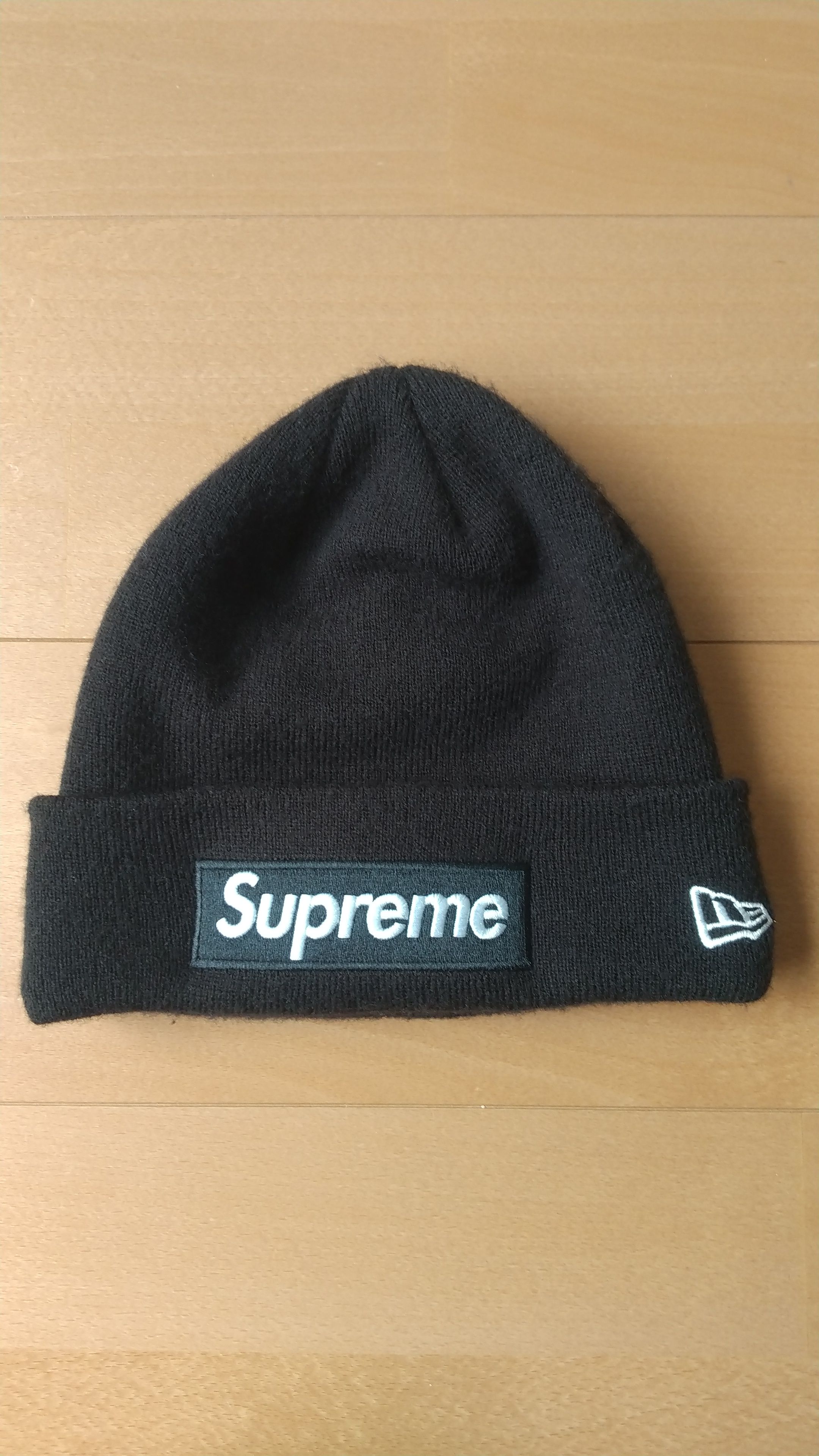 Supreme New Era® Box Logo Beanie "Black" (21FW)