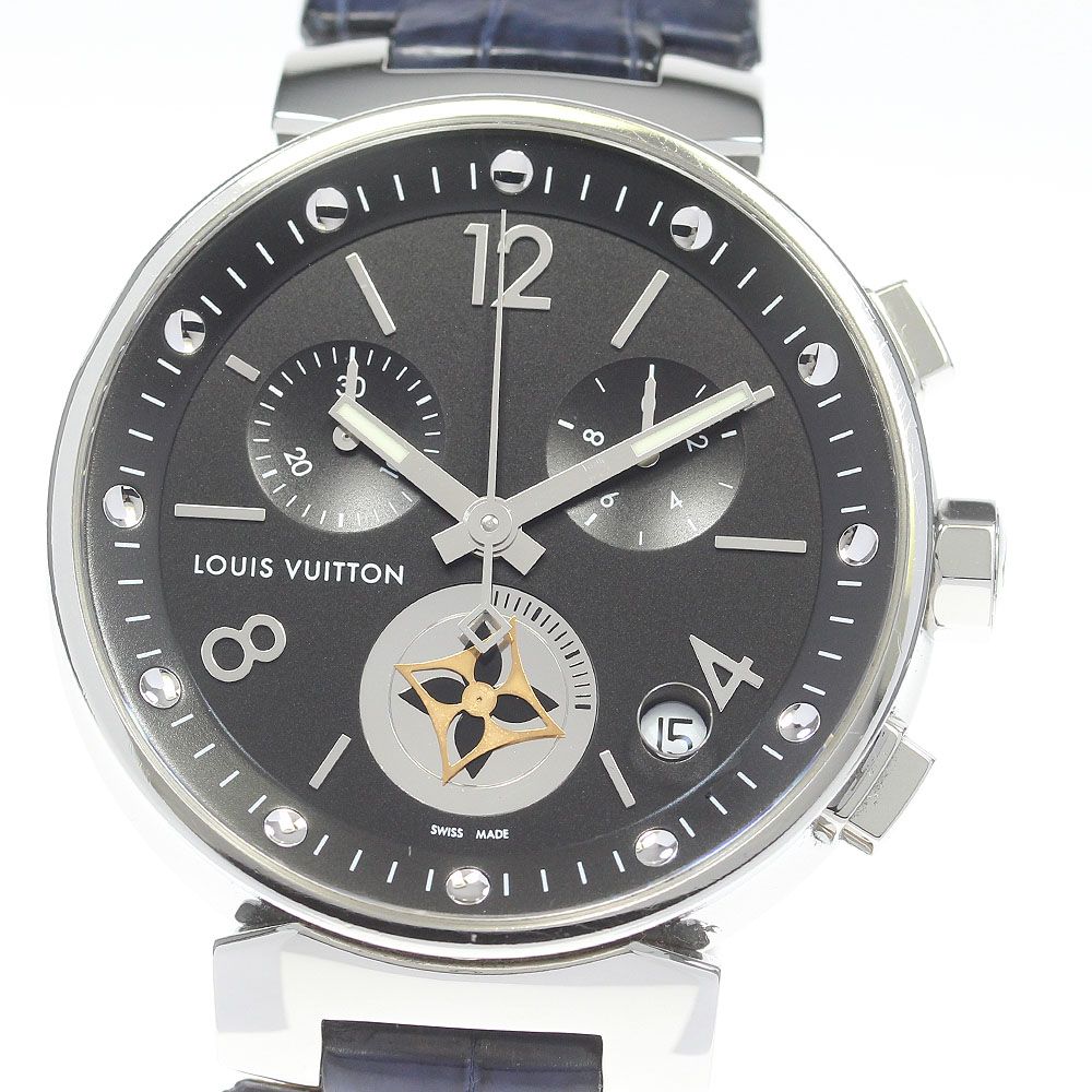 ルイ・ヴィトン タンブール ムーンスターGM Q8D11 メンズ 【中古】