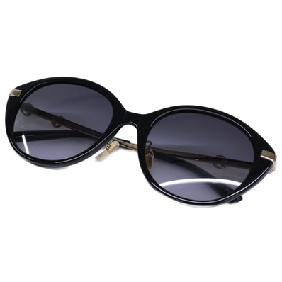 グッチ 【美品】GG2056SA 001 ホースビットデザイン キャットアイ 56□20-145