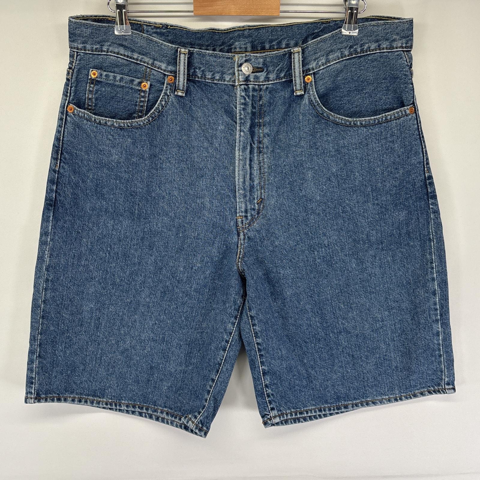 古着 リーバイス Levi's ショートパンツ 550 デニム 半ズボン 短パン ハーフパンツ ショーツ 5ポケット w38 ブルー メンズ