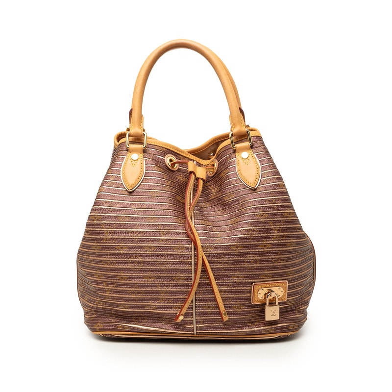 ルイ ヴィトン モノグラムエデン ネオ ハンドバッグ M40355 ピンク パープル系 レザー レディース LOUIS VUITTON 【中古】