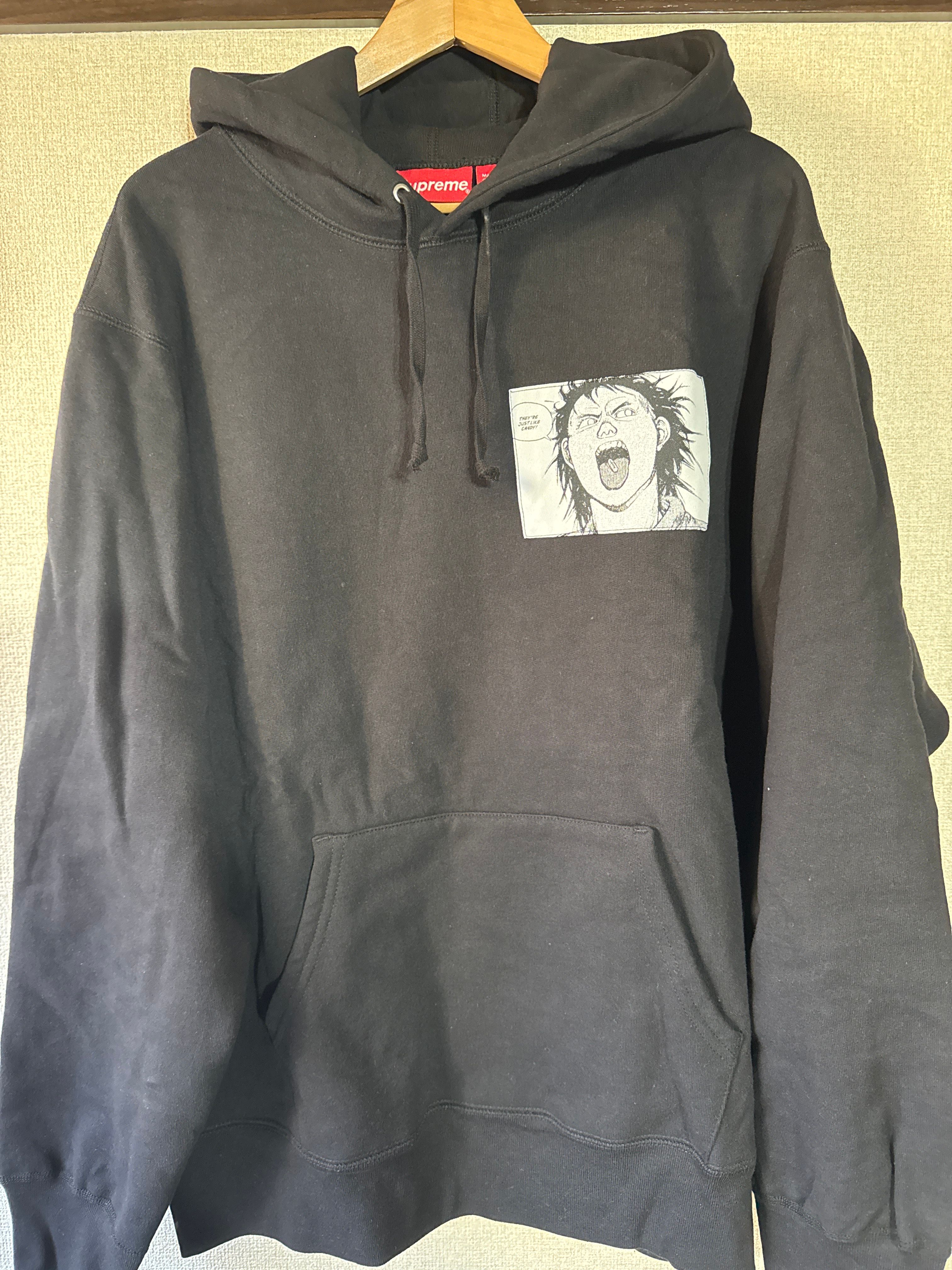 Supreme / AKIRA Patches Hooded Sweatshirt "Black"