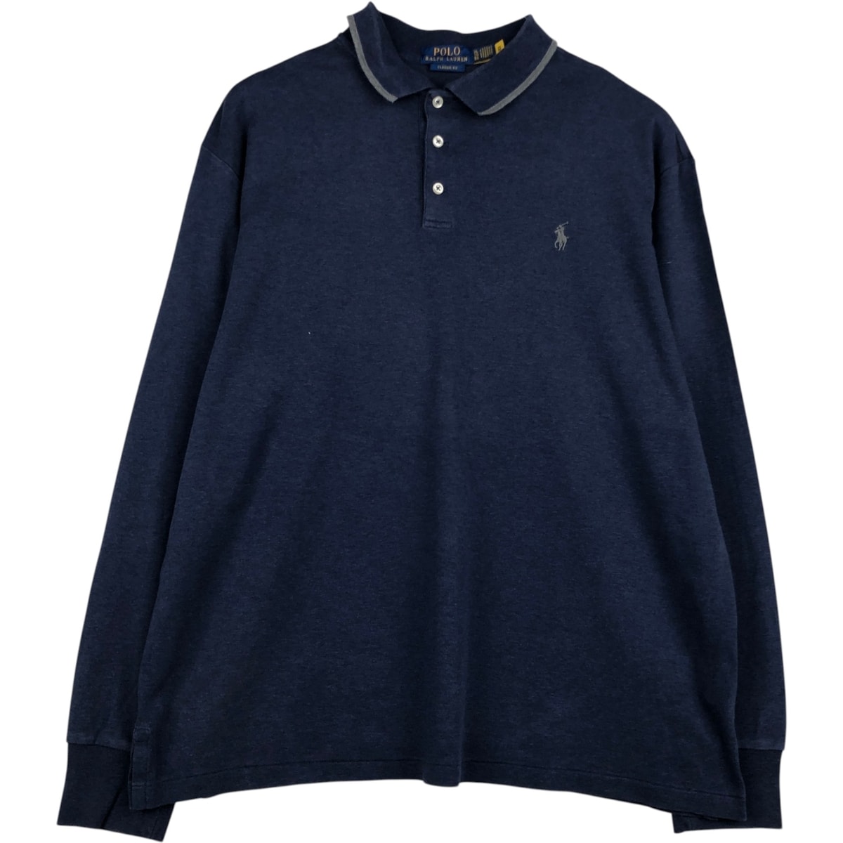 古着 ラルフローレン Ralph Lauren POLO RALPH LAUREN CLASSIC FIT 長袖 ポロシャツ メンズXL相当/eaa630562