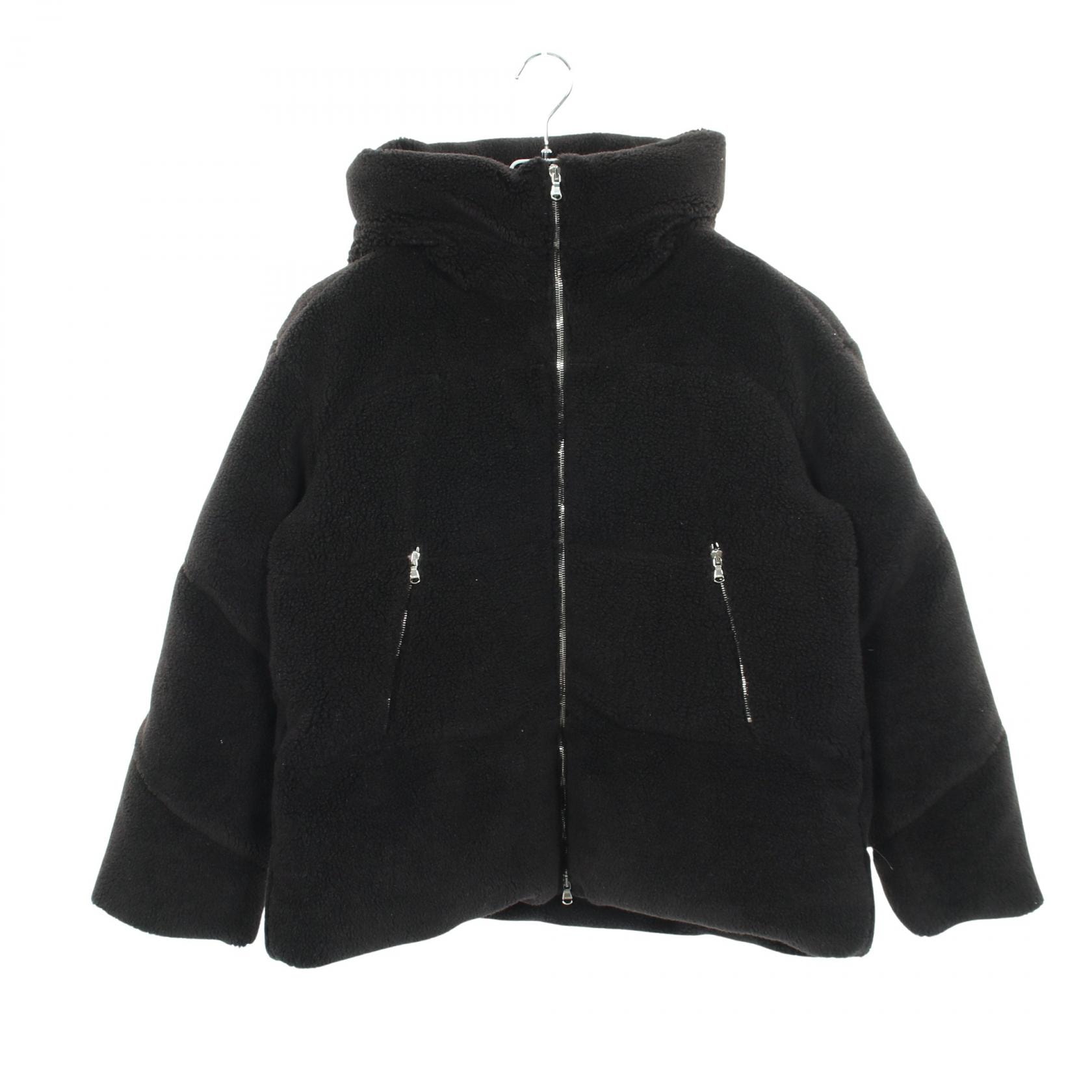 タトラス TATRAS DAESIA ダエシア フード付き ボア ダウンジャケット 衣料品 アウター ポリエステル レディース ブラック系 LTAT24A4989 【中古】