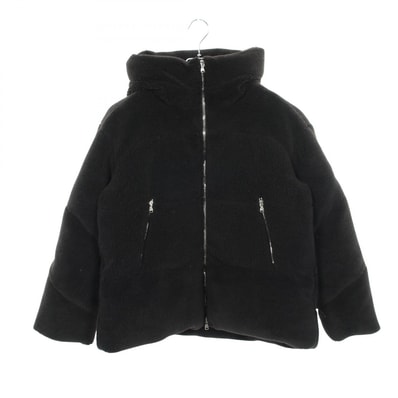 タトラス TATRAS DAESIA ダエシア フード付き ボア ダウンジャケット 衣料品 アウター ポリエステル レディース ブラック系 LTAT24A4989 【中古】