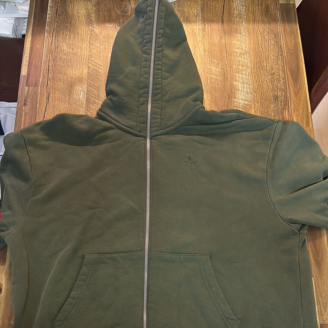 Nike Jordan x Travis Scott Men's Full-Zip Hoodie "Khaki"