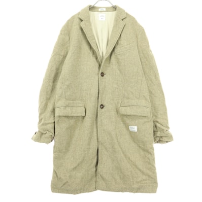 BEDWIN & THE HEARTBREAKERS ベドウィンアンドザハートブレイカーズ 日本製 長袖 チェスターコート ブラウン