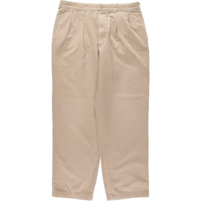 古着 ラルフローレン Ralph Lauren POLO RALPH LAUREN ツータック チノパンツ メンズw34相当/eaa532171