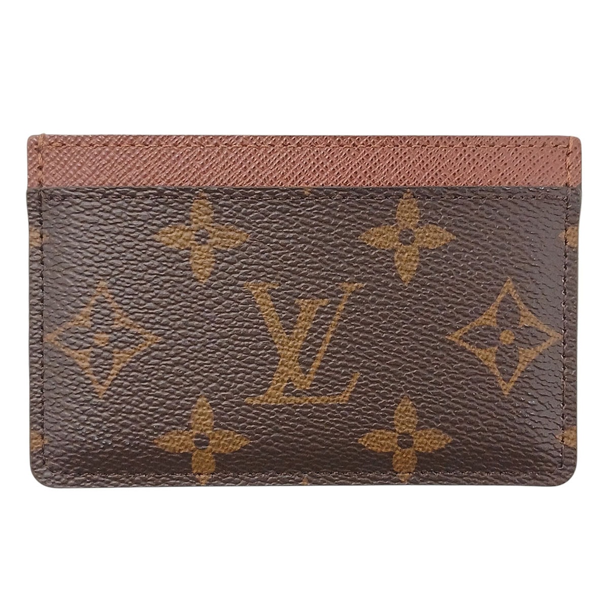 LOUIS VUITTON ルイ・ヴィトン ポルトカルト サーンプル カードケース M61733 モノグラム ブラウン  レディース【中古】