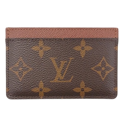 LOUIS VUITTON ルイ・ヴィトン ポルトカルト サーンプル カードケース M61733 モノグラム ブラウン レディース【中古】