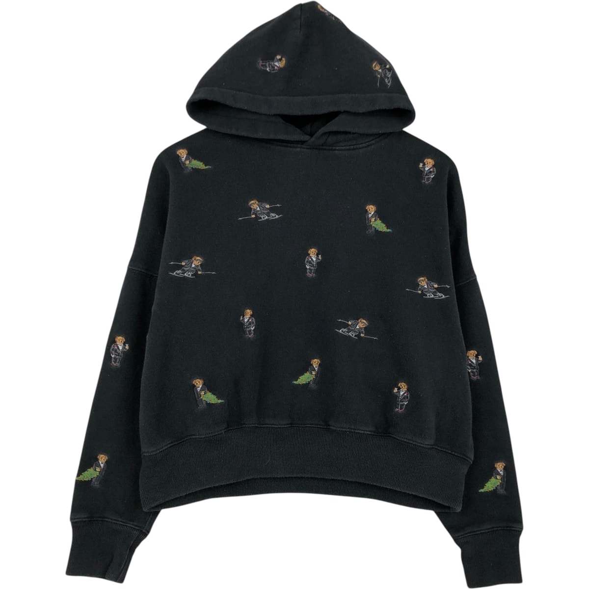 古着 ラルフローレン Ralph Lauren POLO RALPH LAUREN ポロベア スウェットプルオーバーパーカー レディースS相当/eaa624996